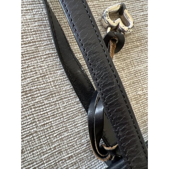 Brighton Croc Embossed Leather Handbag Hand Shoulder Bag Heart Charm Purse - Picture 12 of 16